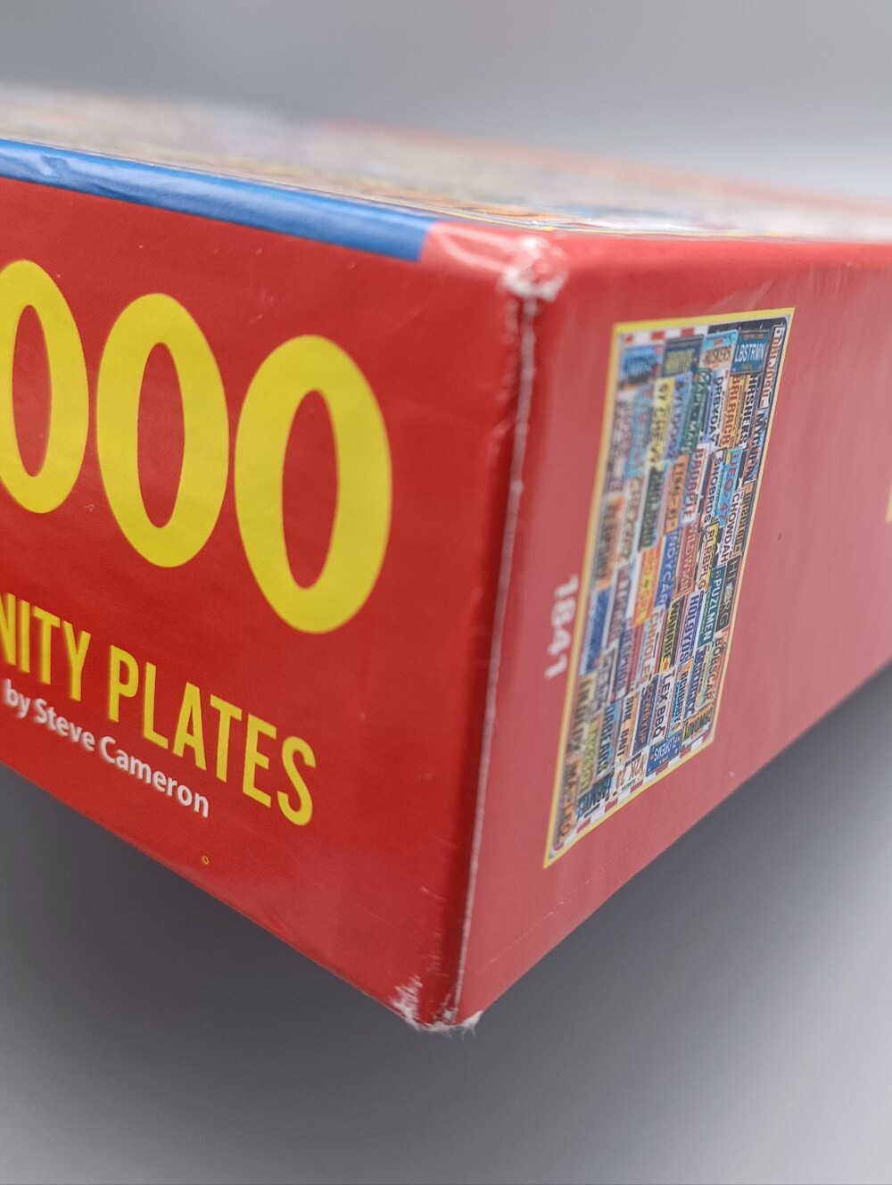 White Mountain Vanity Plates Puzzle Complete - Picture 9 of 14